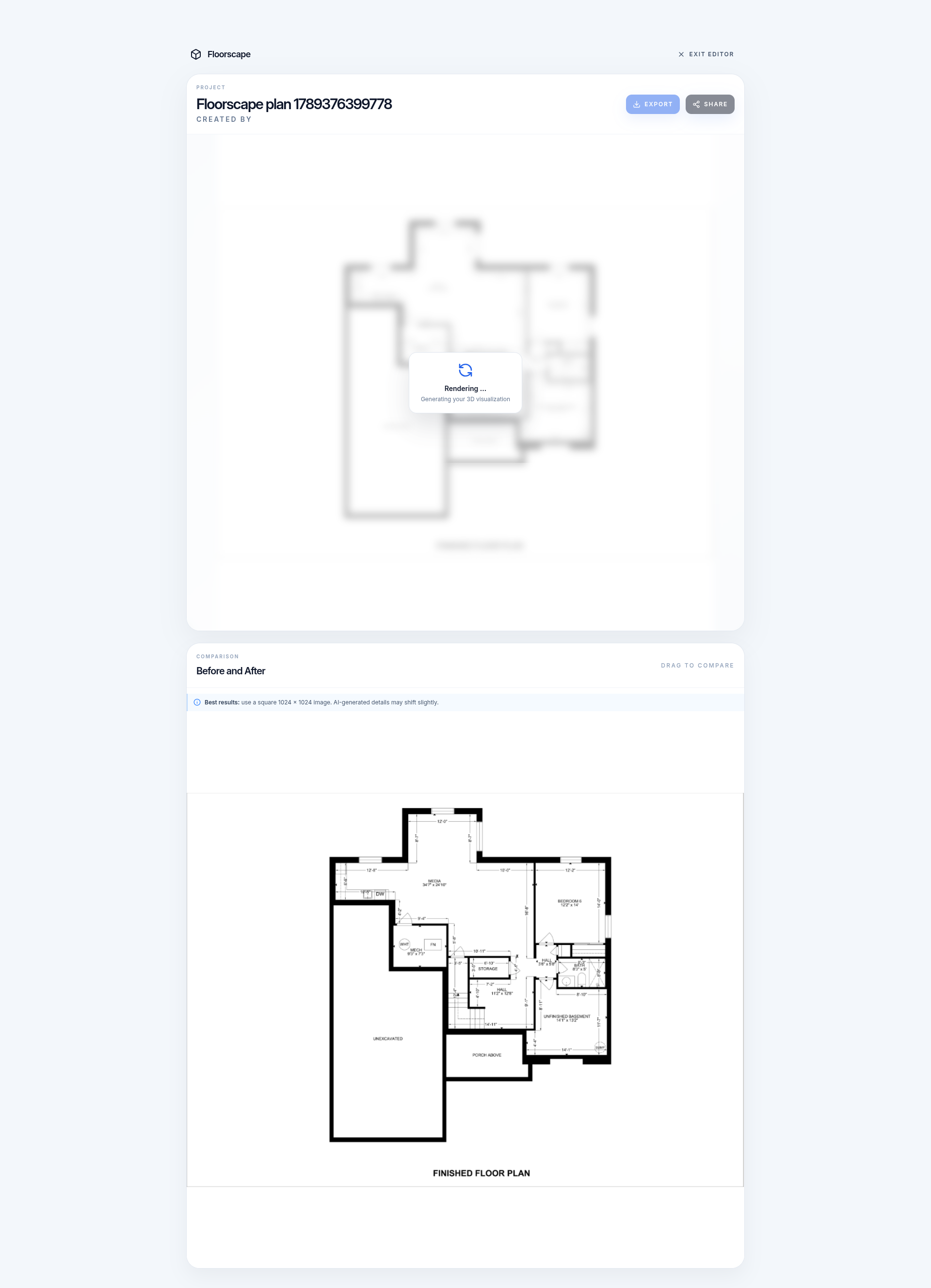 Project conversion